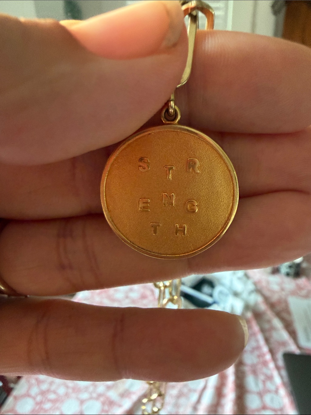 Hart - Nwot - Link Chain And Lion Strength Pendant — image 4 of 4